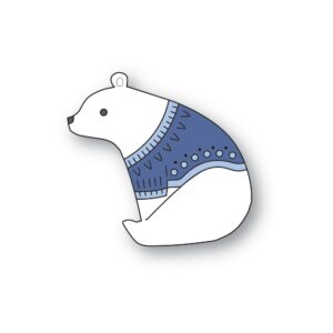Poppystamps Craft Die – Nordic Sitting Bear 2758