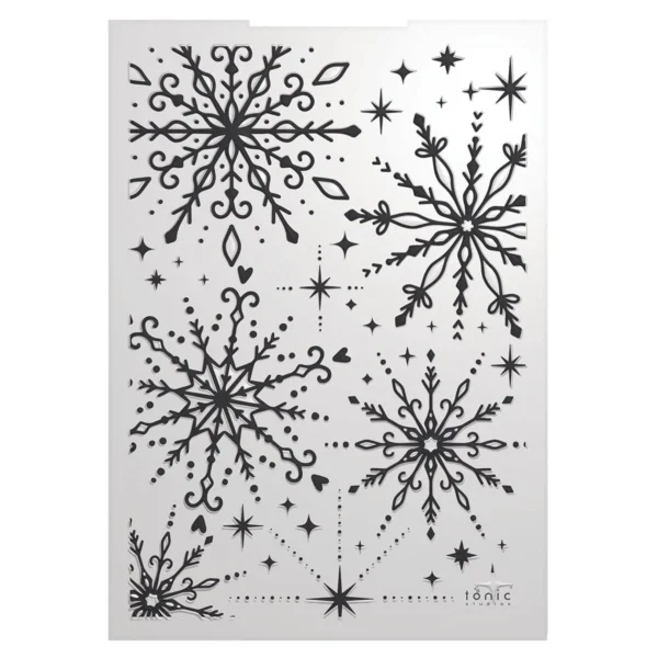 Winter's Veil Baroque Snowflake 3-D Embossing Folder - Image 2