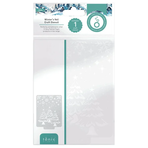 Winter's Veil Three Tree Stencil Set