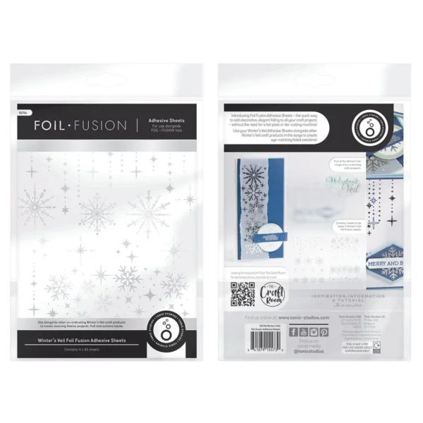 Winter's Veil Foil Fusion Adhesive Sheets - Image 3