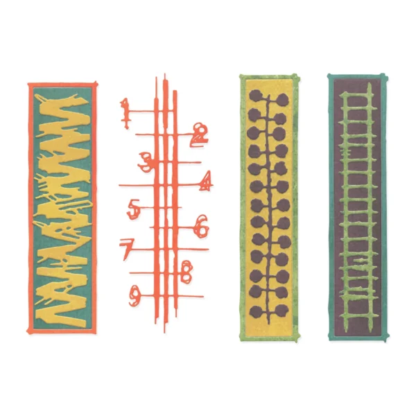 Sizzix Thinlits Die Set 6PK - Stretchers by Seth Apter