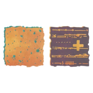 Sizzix Thinlits Die Set 4PK - Paper Cutz #1 by Seth Apter