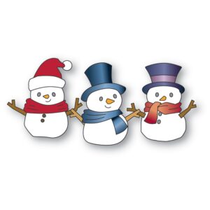 Memory Box Die – Stylish Snowmen 94918