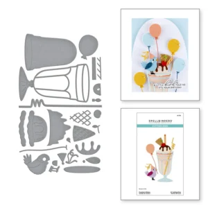 Fountain Wishes Etched Dies