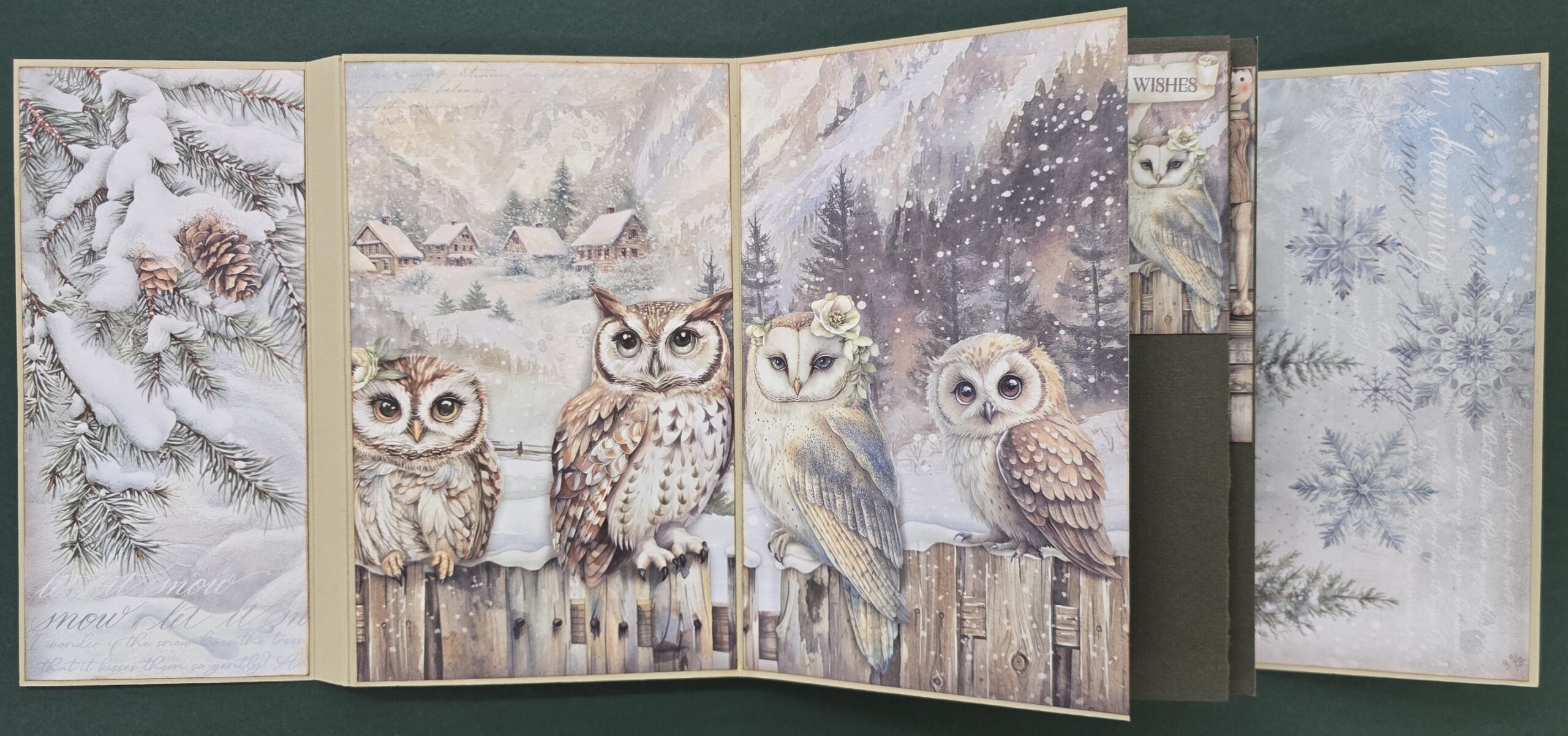 Owl House - White Winter Folio with Pat Hobson -- December 1 - Image 3