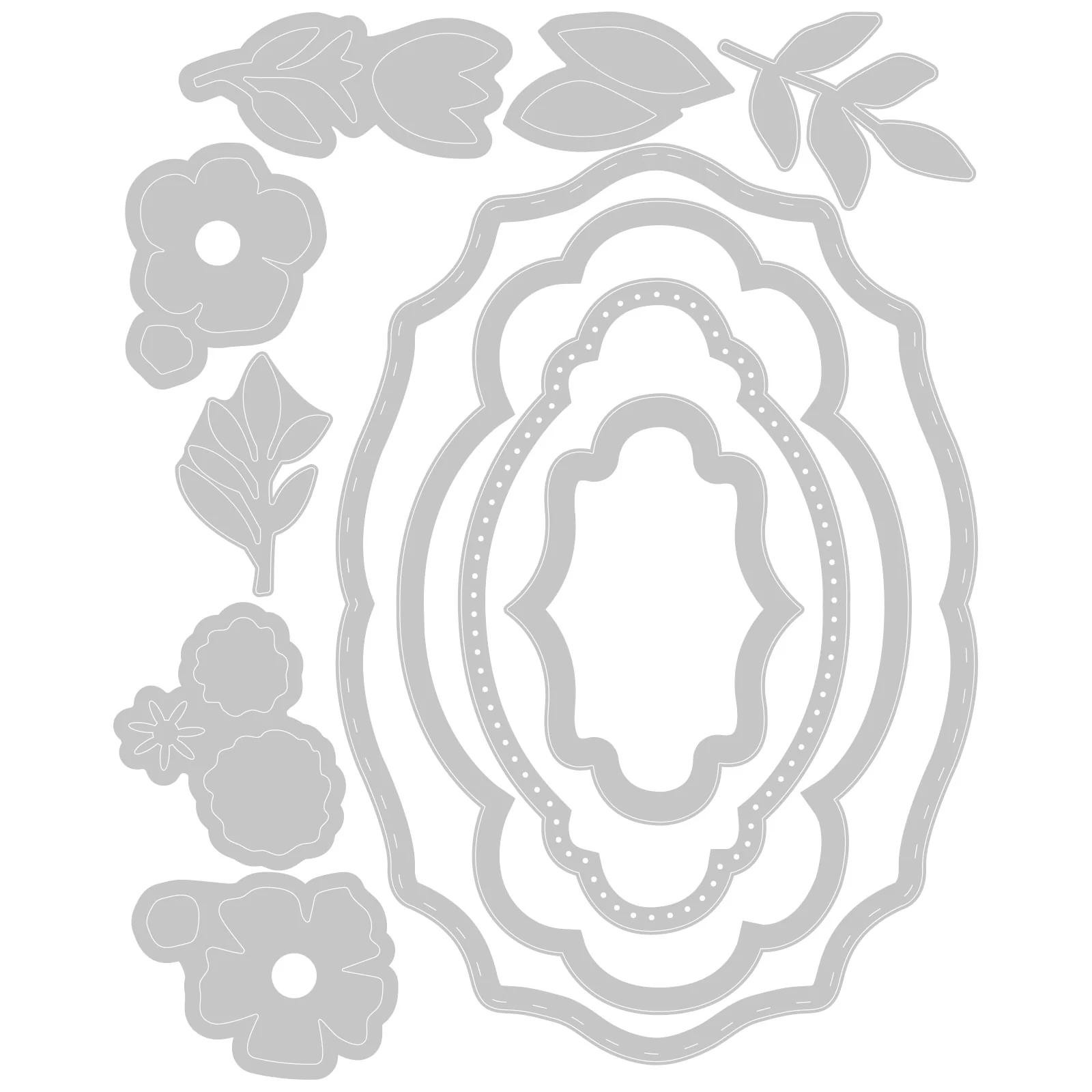 Sizzix Framelits Dies - Layered Labels by Jessica Scott - Image 2