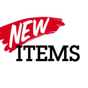 Items Just Added to Our Site!
