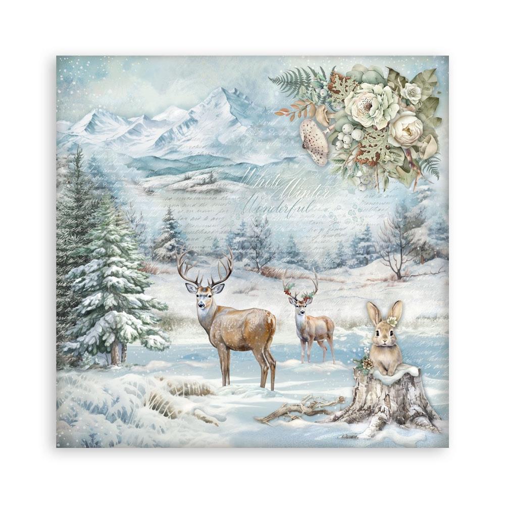 Stamperia Single-Sided Paper Pad 12"x12" -- The Owl's House - Image 11