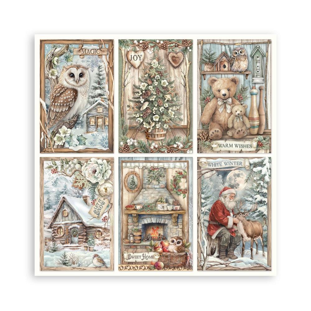 Stamperia Single-Sided Paper Pad 12"x12" -- The Owl's House - Image 16