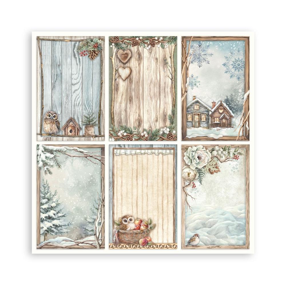 Stamperia Single-Sided Paper Pad 12"x12" -- The Owl's House - Image 17