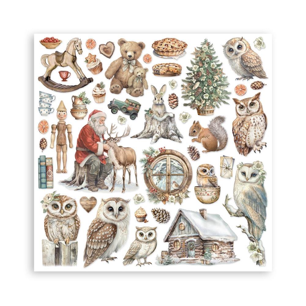Stamperia Single-Sided Paper Pad 12"x12" -- The Owl's House - Image 23