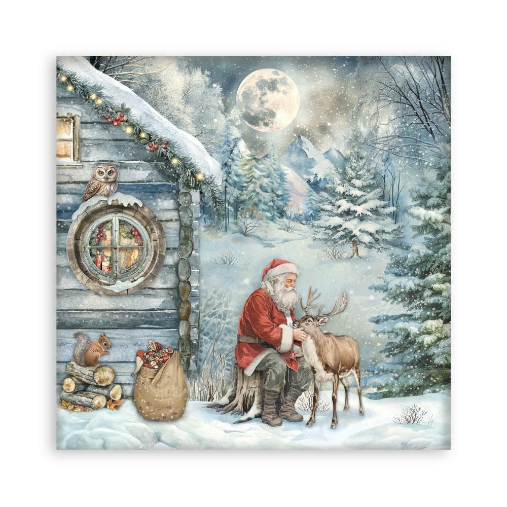 Stamperia Single-Sided Paper Pad 12"x12" -- The Owl's House - Image 3