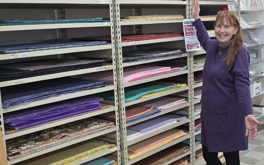 Our Handmade Papers Have Been “Archived” . . .