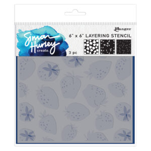 Simon Hurley create. Layering Stencil - Very Berry