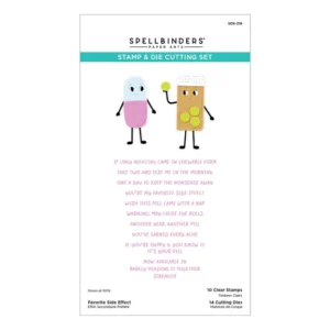 Favorite Side Effect Clear Stamp & Die Set