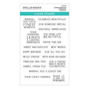 Lasting Impressions Clear Stamp Set