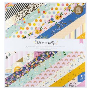 American Crafts Double-Sided Paper Pad 12"X12" 24/Pkg -- Life of the Party