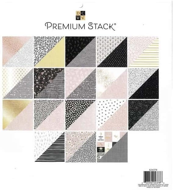 DCWV Double-Sided 12×12″ Cardstock Stack – Honey Blossoms - Image 2