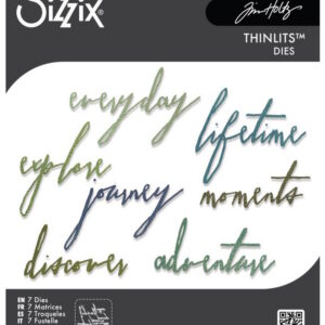 Tim Holtz® Alterations | Sizzix Thinlits™ Die Set 7-Pack – Handwritten Journey