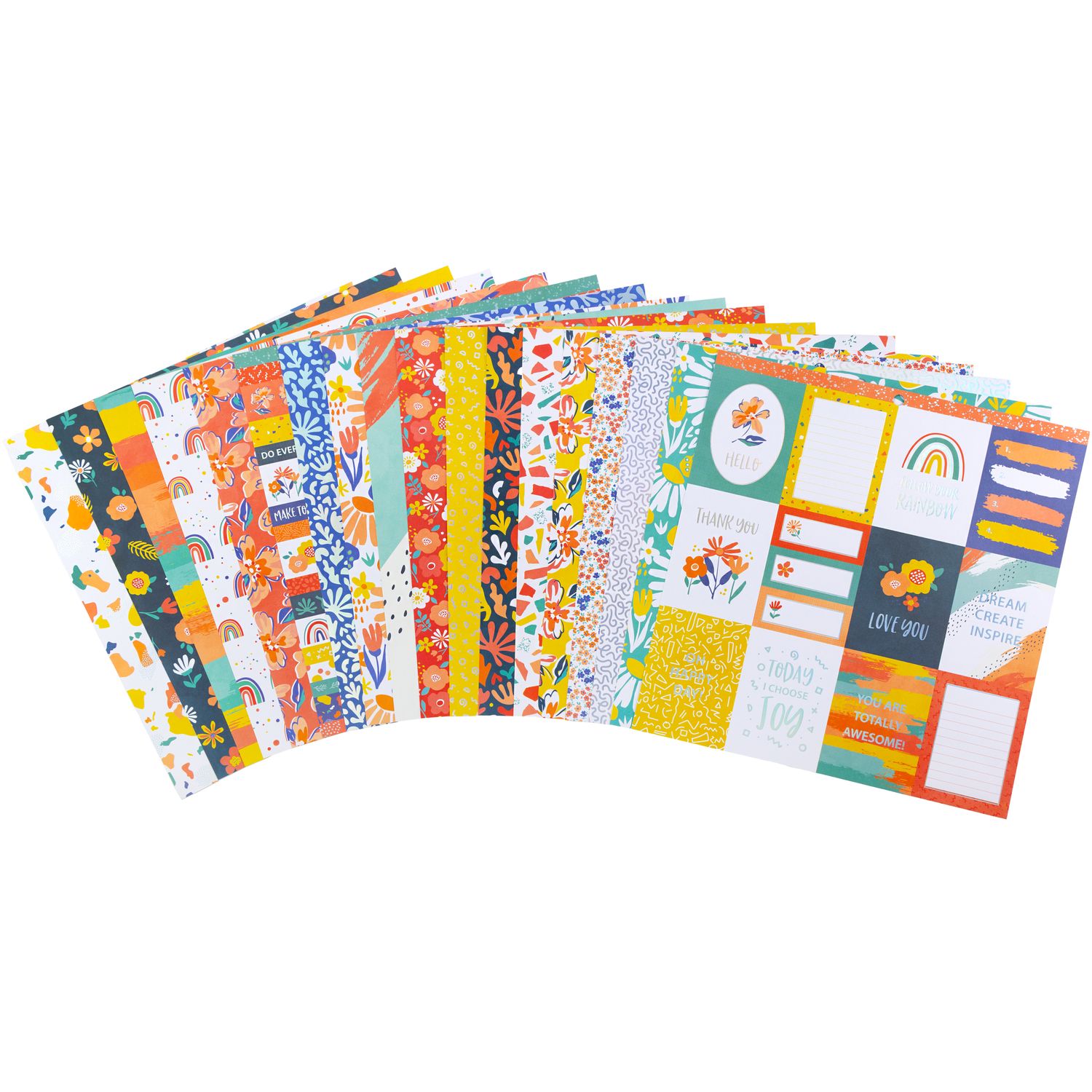 DCWV Double-Sided Cardstock Stack 12"X12" -- Color Pop - Image 3