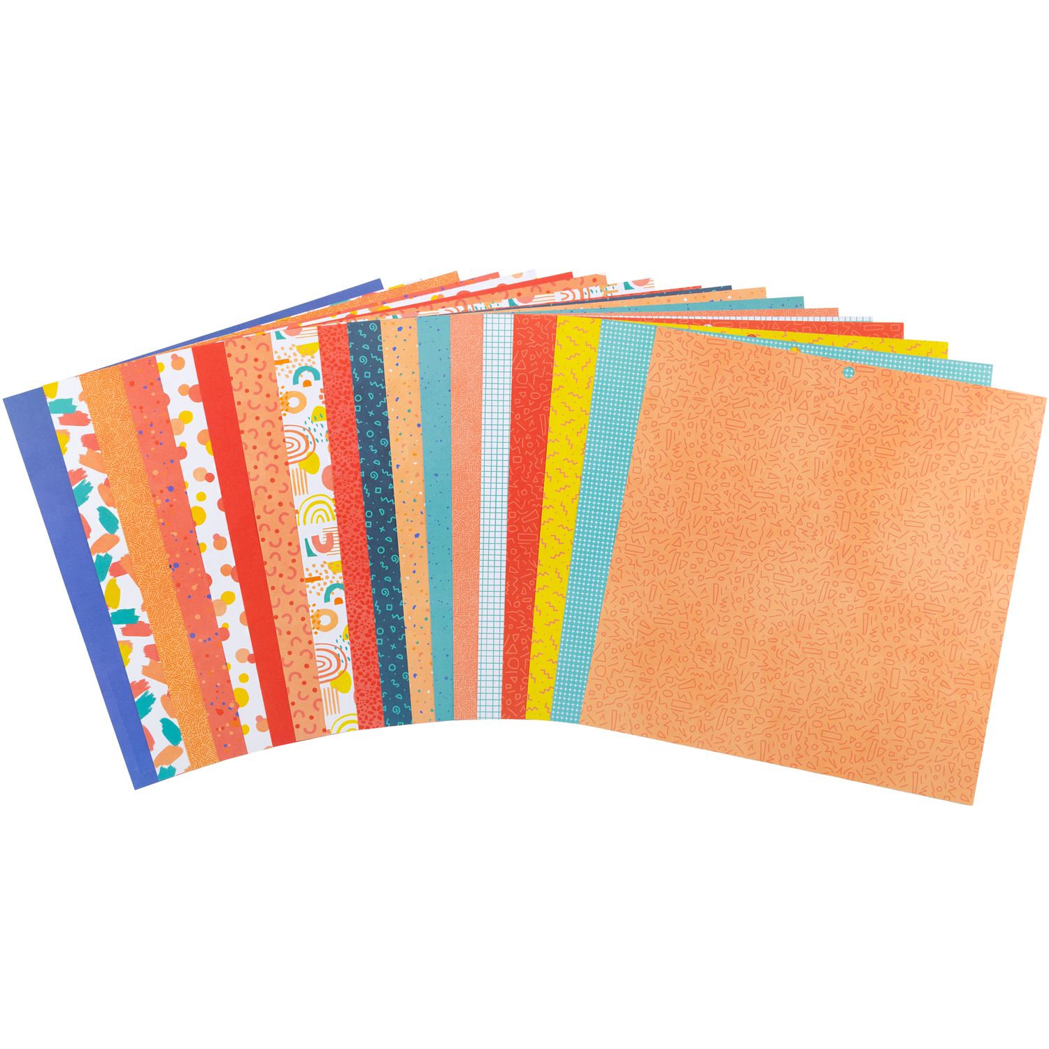 DCWV Double-Sided Cardstock Stack 12"X12" -- Color Pop - Image 4