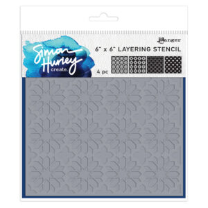 Simon Hurley create. Layering Stencil - Star Tile