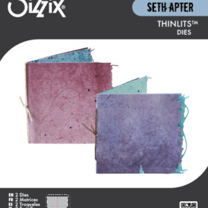 Sizzix® Thinlits™ Die Set 2PK Mini Page Duo by Seth Apter