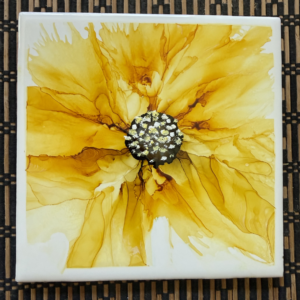 Ceramic Tile with Alcohol Inks! with Terri Blanken -- May 2