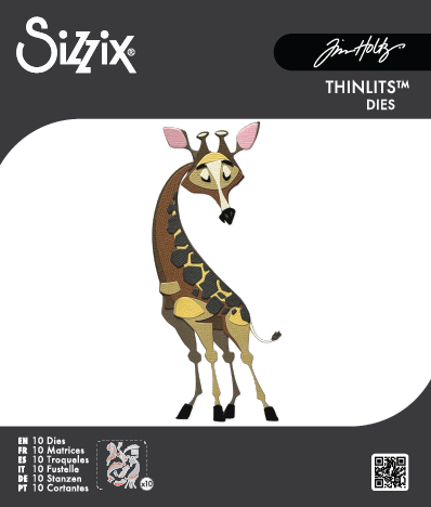 Tim Holtz® Alterations | Sizzix Thinlits™ Die Set 10-Pack – Gertrude, Colorize