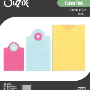 Sizzix Thinlits 4PK Die Set - Ephemera Pocket & Tags by Eileen Hull