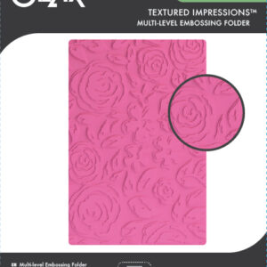 Sizzix Multi-Level Textured Impressions Embossing Folder - Watercolor Bouquet by Eileen Hull