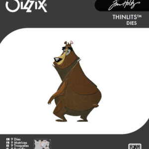 Tim Holtz® Alterations | Sizzix Thinlits™ Die Set 9-Pack – Theodore, Mini Colorize