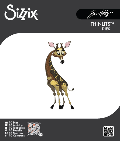 Tim Holtz® Alterations | Sizzix Thinlits™ Die Set 9-Pack – Gertrude, Mini Colorize