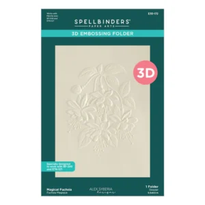 Magical Fuchsia 3D Embossing Folder