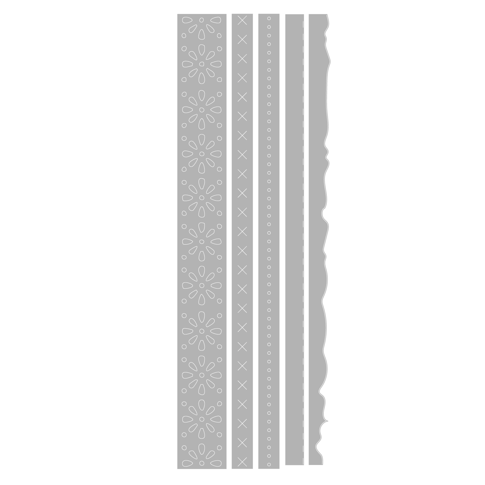 Sizzix Thinlits 5PK Die Set - Page Edges by Eileen Hull - Image 3