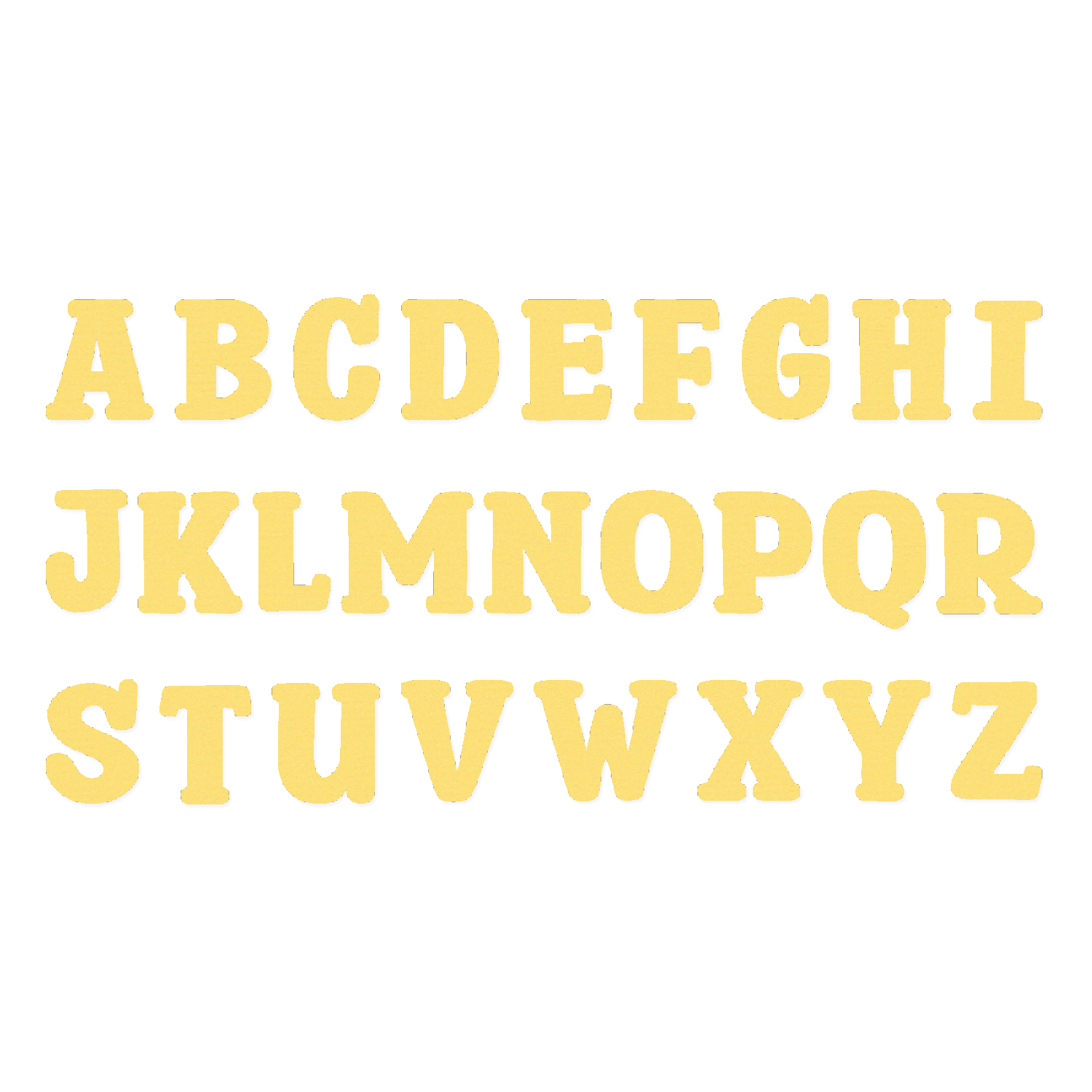 Sizzix Thinlits 26PK Die Set - Nora Alphabet by Eileen Hull - Image 2