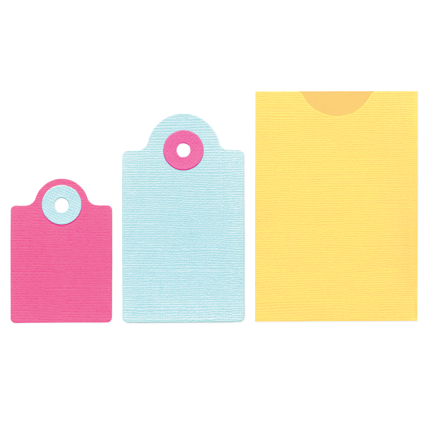 Sizzix Thinlits 4PK Die Set - Ephemera Pocket & Tags by Eileen Hull - Image 2
