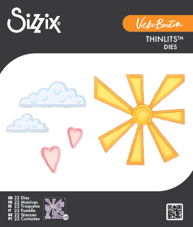 Sizzix Thinlits Die Set 22PK - Sunny Days by Vicki Boutin