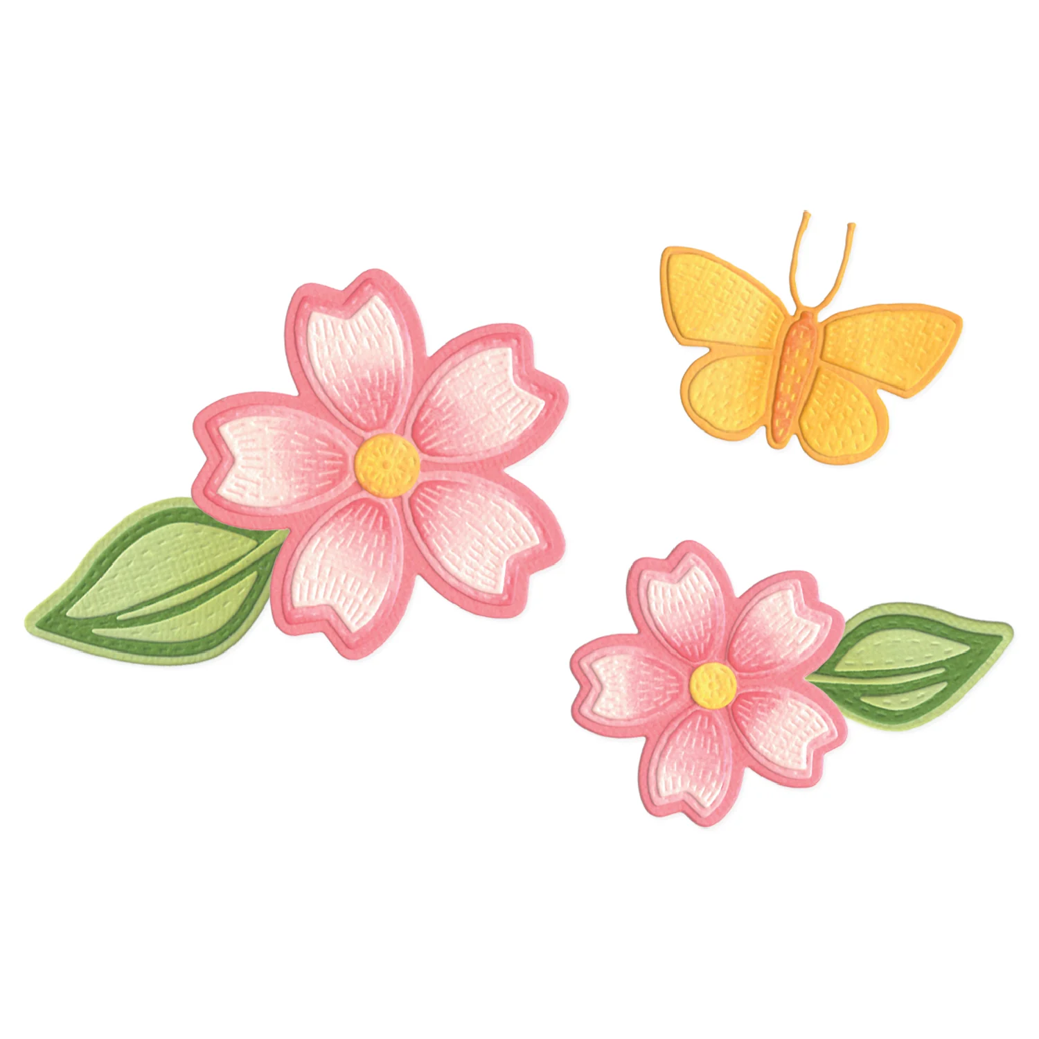 Sizzix Thinlits Die Set 17PK - Stitched Floral by Vicki Boutin - Image 2