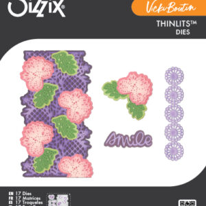 Sizzix Thinlits Die Set 11PK - Lovely Lace by Vicki Boutin