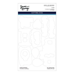 Simon Hurley create. Spellbinders Snarky Birthday Etched Dies