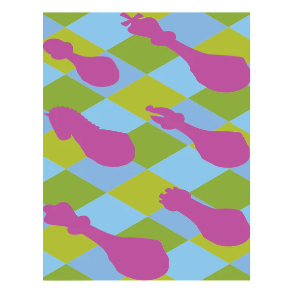 Layered Harlequin Stencil - Image 2