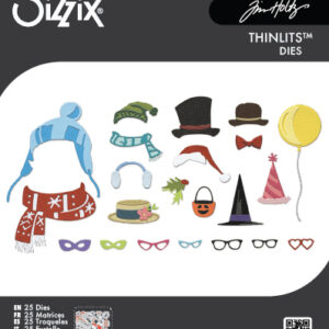 Tim Holtz® Alterations | Sizzix Thinlits™ Die Set 25-Pack – Large Accessories, Colorize