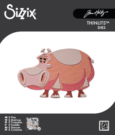 Tim Holtz® Alterations | Sizzix Thinlits™ Die Set 8-Pack – Bernice, Mini Colorize