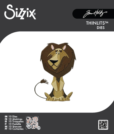 Tim Holtz® Alterations | Sizzix Thinlits™ Die Set 10-Pack – Harrison, Mini Colorize