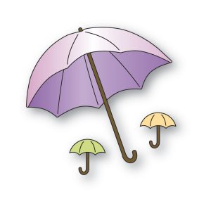 Memory Box Die – Umbrella Trio 94899