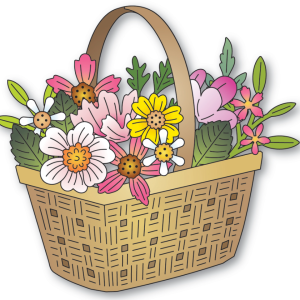 Memory Box Die – Woven Flower Basket 94941