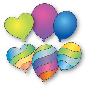 Memory Box Die – Wavy Balloons 94952