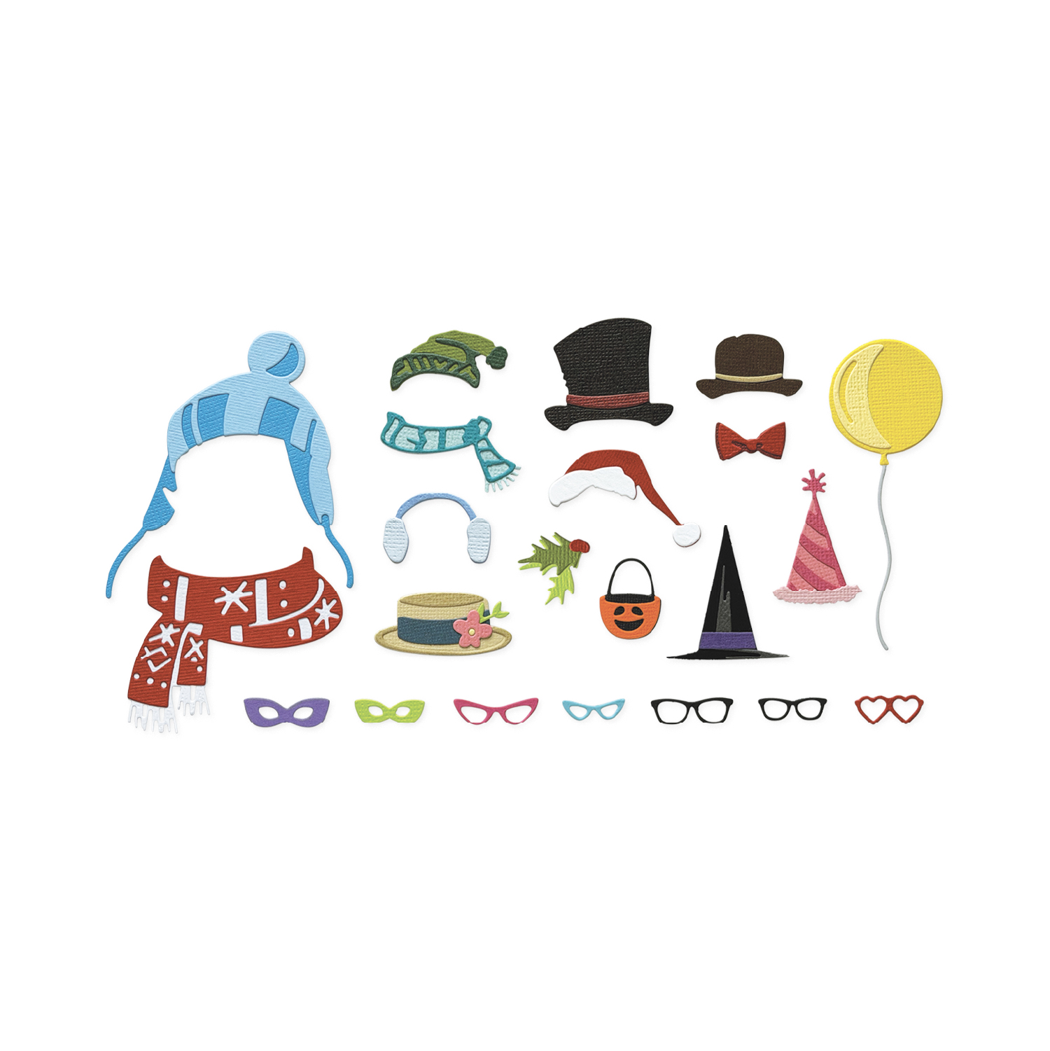 Tim Holtz® Alterations | Sizzix Thinlits™ Die Set 24-Pack – Small Accessories, Colorize - Image 2
