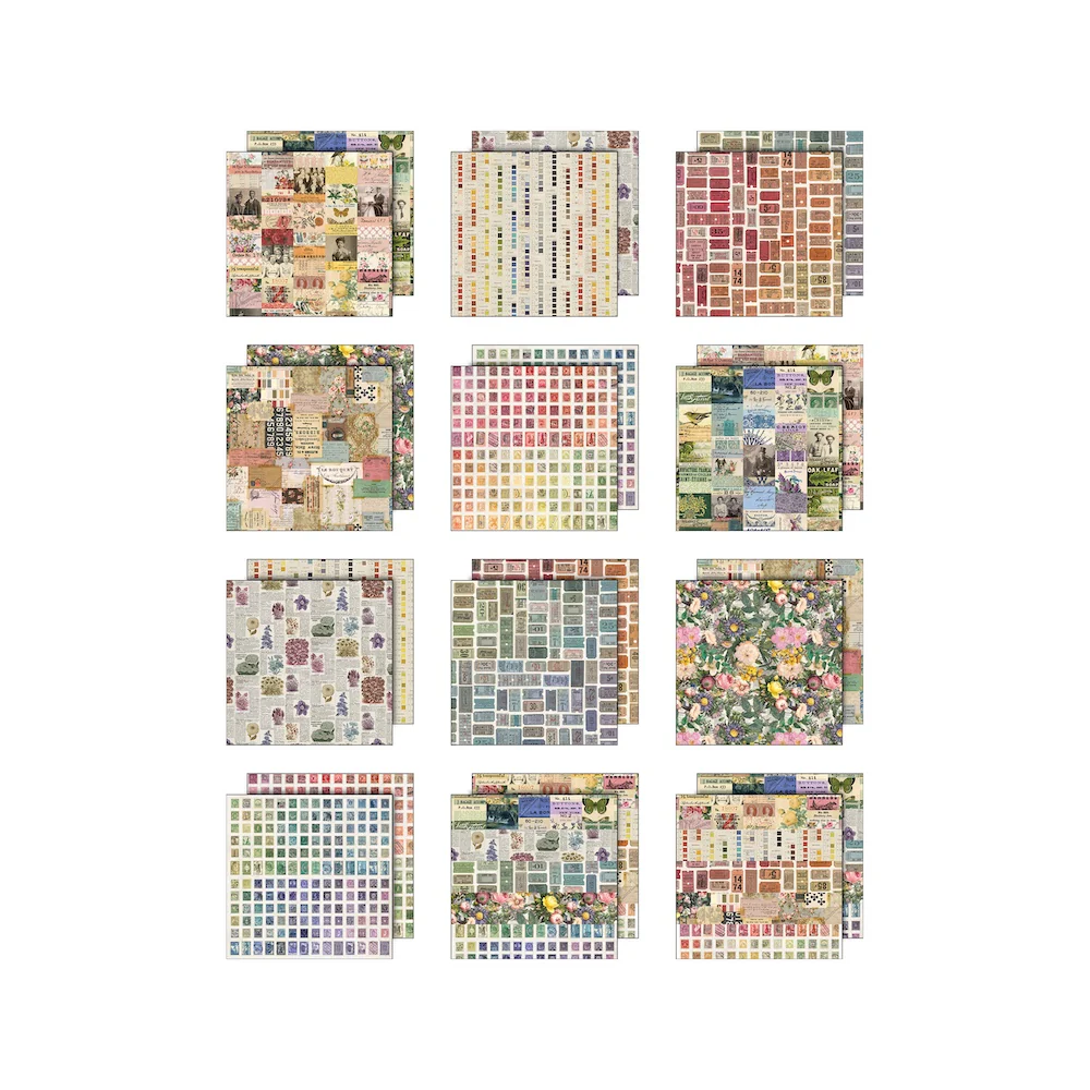 Tim Holtz® Idea-ology™ | Paperie – 8″ x 8″ Palette Collection: Mixed - Image 2